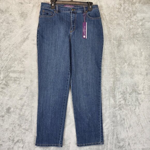 Gloria Vanderbilt Denim - Gloria Vanderbilt Amanda Jeans Womens 12 Short Heritage Fit Tapered Denim Pants
